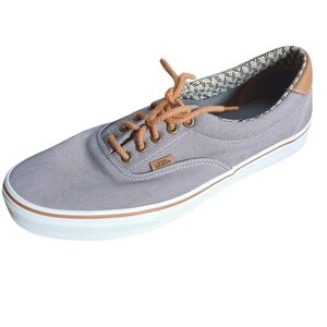 Vans, Era 59 Gray/Chevron Tie Sneakers. Size 12